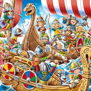 Pussel med vikingar