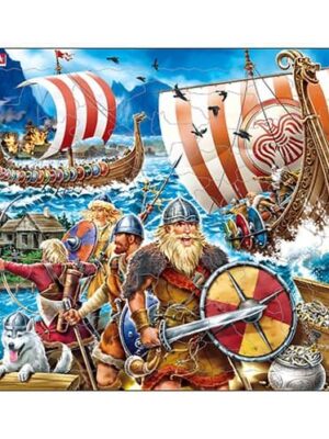Pussel med vikingar
