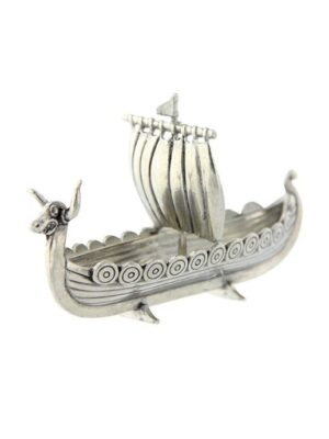 vikingaskepp i hundra procent tenn