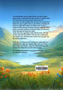 Baksidestext om Farfar Blå och Lillprinsen av Agneta Wallner