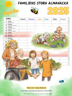 Kalender familjens stora 2025