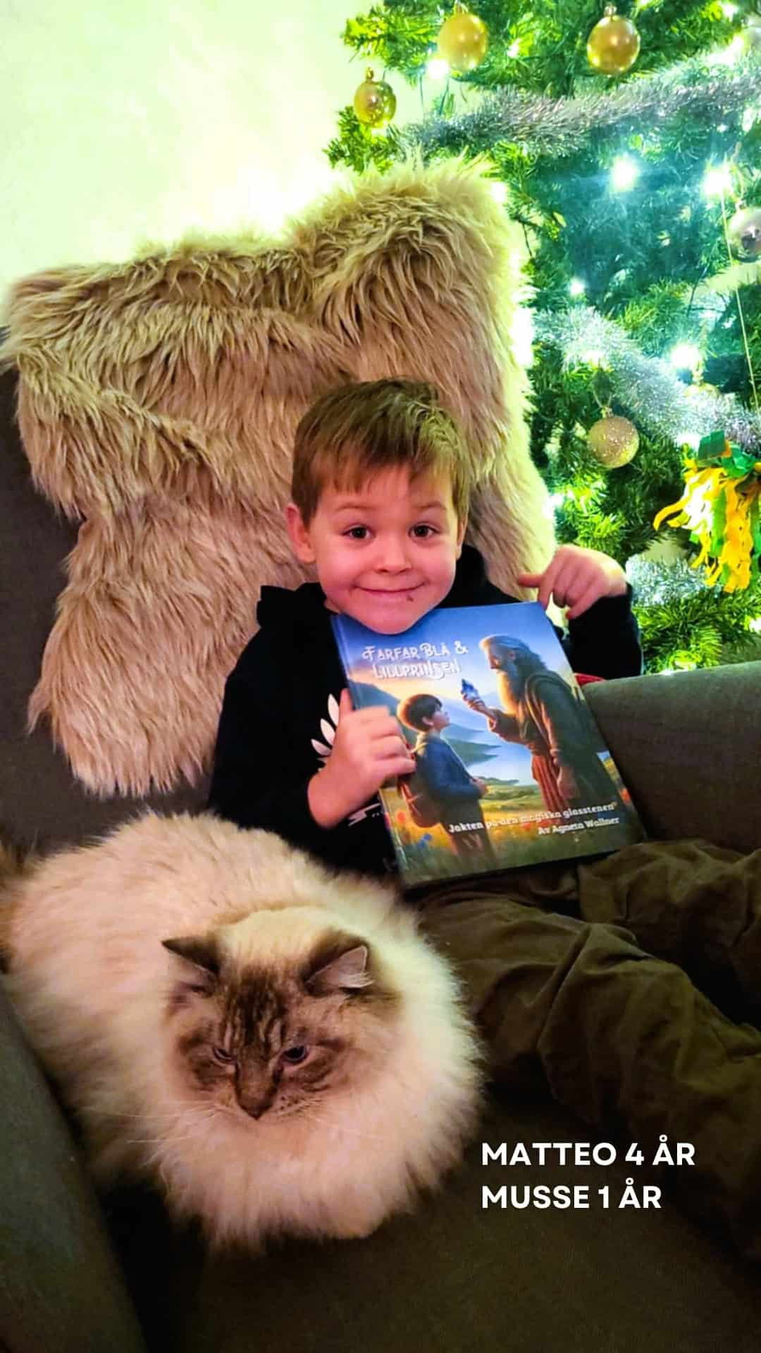 Spännande bilderböcker barn 3-7 – Matteo 4 år läser Sagokraft och upptäcker läslust